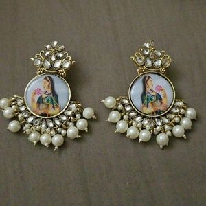 Indian Art earrings